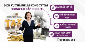 DỊCH VỤ THÀNH LẬP CÔNG TY LƯƠNG TÀI BẮC NINH UY TÍN 1.000.000đ 7