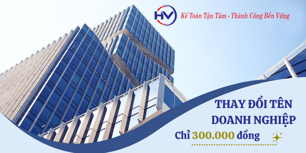 dịch vụ làm thay đổi tên công ty
